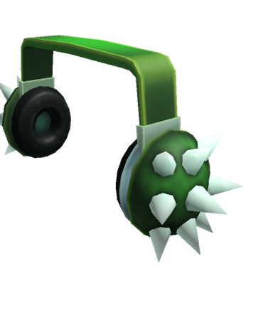 Spiky Cactus Headphones Roblox Wiki Fandom - roblox green headphones