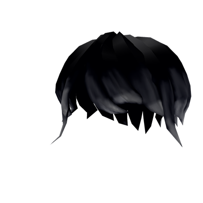 Black Fluffed Hair, Roblox Wiki