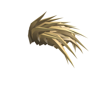 Blonde Spiky Hair - Roblox