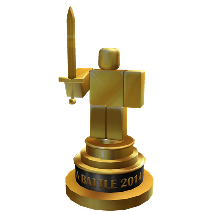 Roblox player trophy by Żółciutkadrukarka