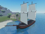 The ship.