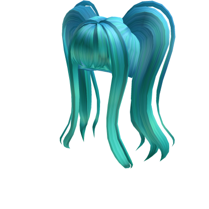 Blue Magical Fairy Pigtails Roblox Wiki Fandom - blue girl hair roblox