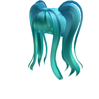 Roblox Blue hair Face, hair, blue, game, marine Mammal png