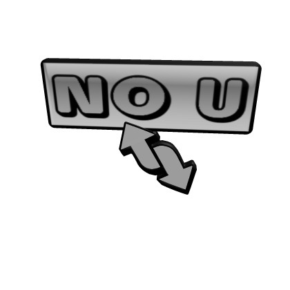 Catalog No U Sign Roblox Wikia Fandom - no u turn sign roblox