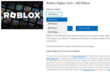 Set Roblox Avatar Shop Surtido. Merchandising