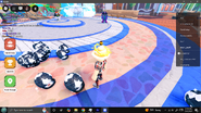 Shellment of the builder as seen in the event hub