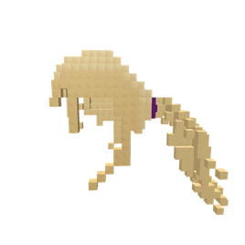 8-Bit Action Ponytail