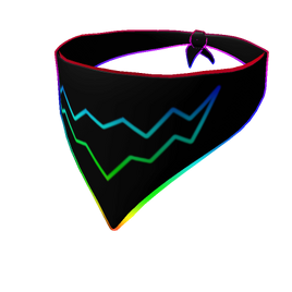 CartoonyRainbowBandana