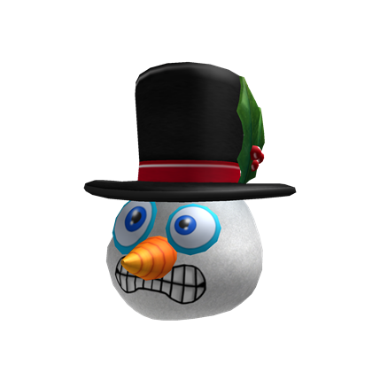 Scared Snowman Roblox Wiki Fandom - snowman hat roblox