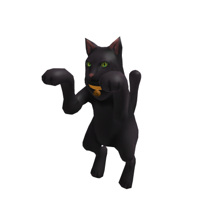 Catalog Spooky Shoulder Black Cat Roblox Wikia Fandom - roblox black cat tail