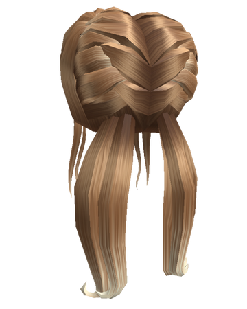 2 Robux Free Roblox Hair 2020 - shimmering brown french braids roblox id code