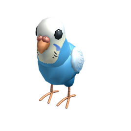 Blue Budgie Buddy