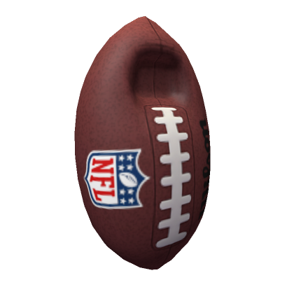 Roblox nfl player holding a football