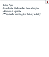 1922nd entry, a very late one from the journeying apprentice