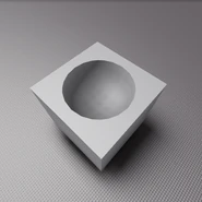 Negate (Solid Modeling).png (361 KB) A union created from a NegativePart and a larger Part.