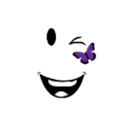Catalog Purple Butterfly Smile Roblox Wikia Fandom - roblox face for girls
