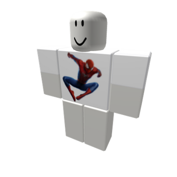 Roblox spiderman t shirt on sale