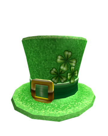 Catalog Saint Patrick S Sparkling Top Hat Roblox Wikia Fandom - patrick hat roblox