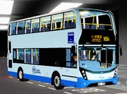 都巴派出Enviro400 (VM489) 行走N94線