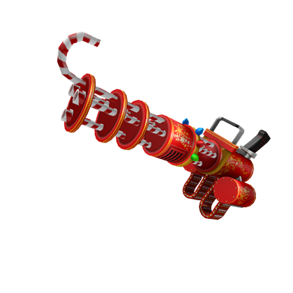 Candy Cane Launcher Roblox Wiki Fandom - how to get candy cane minigun in destined ascension roblox