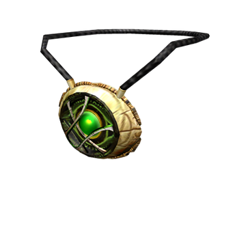 Doctor Strange Eye Of Agamotto 1/1 Night Light Painted Metal Necklace  Collection | eBay