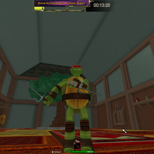Teenage Mutant Ninja Turtles Turtle Trouble Roblox Wikia Fandom - roblox bloxgiving event gameplay mad turkey carver