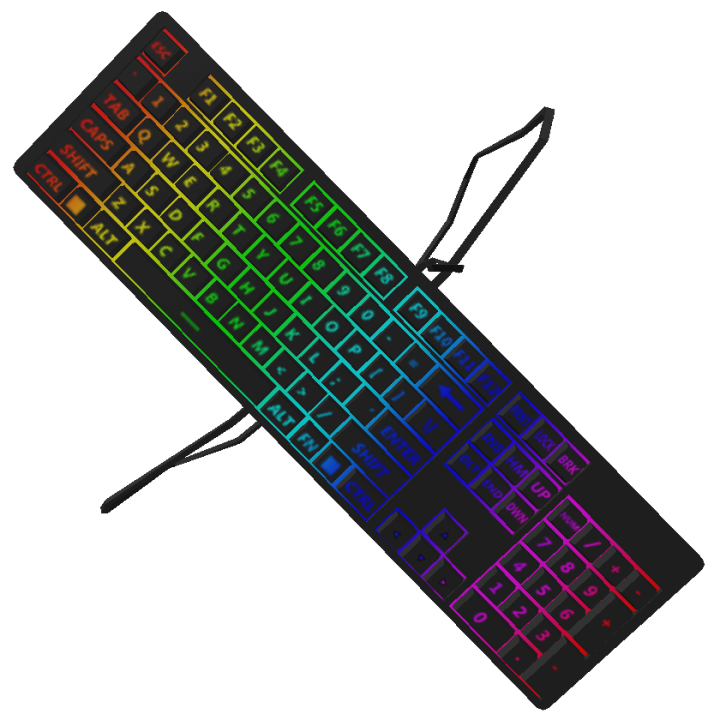 Gamer Keyboard Roblox Wiki Fandom - roblox keyboard