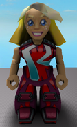 A screenshot of the fusedgirl model with textures.[4]