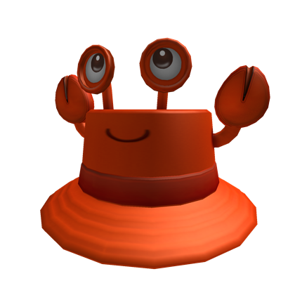 Catalog Crabby Bucket Hat Roblox Wikia Fandom - orange bucket hat roblox