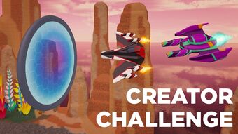 Galactic Speedway Creator Challenge Roblox Wikia Fandom - roblox creator challenge event wings