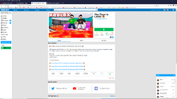 Misleading ad, roblox admins please view users please vote for