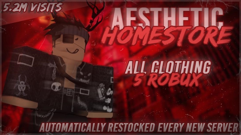 Aesthetic Clothing Homestore Roblox Wiki Fandom - 5 robux clothing game