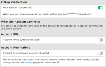 My Account Roblox Wikia Fandom - my account roblox wikia fandom roblox 3 step verification tutorial My Account Roblox Wikia Fandom - roblox 3 step verification tutorial