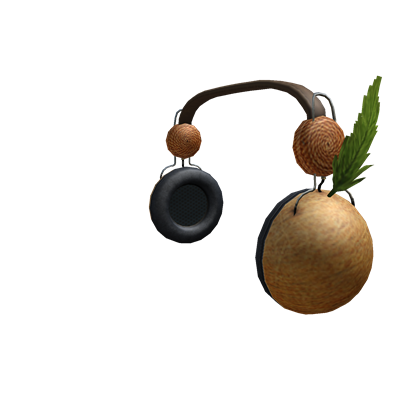 Catalog Coconut Headphones Roblox Wikia Fandom - coconut roblox