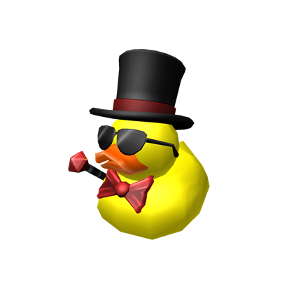 Catalog Fancy Duckie Roblox Wikia Fandom - free rubber ducky limited roblox account