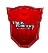 An image of the Autobot Coin used in the Transformers Prime event. MESH: 45887699 TX: 45886560