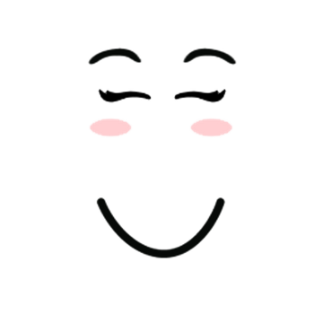 Happy Girl Face - Roblox