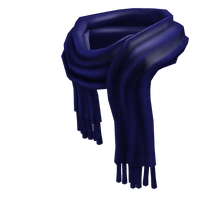 Midnight Blue Winter Scarf