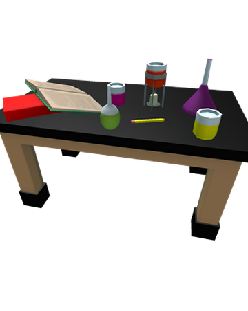 Catalog Exploding Lab Table Roblox Wikia Fandom - roblox table