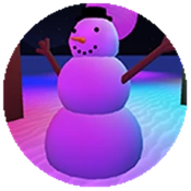 Snowman Badge