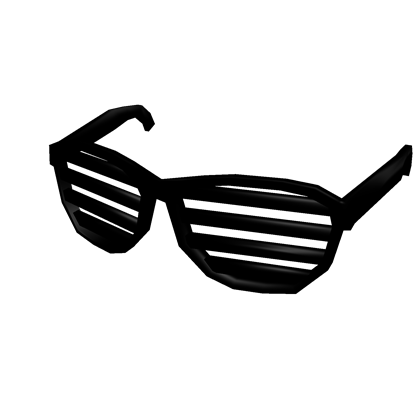 Catalog Black Shutter Shades Roblox Wikia Fandom - black shutter shades black shutter shades roblox free