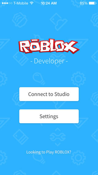 how to open roblox studio on mobile