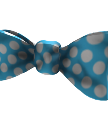 Catalog Blue Polkadot Bow Tie Roblox Wikia Fandom - polka dots roblox