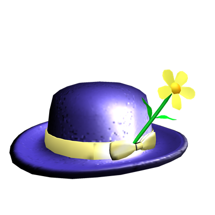 Catalog Happy Time Magic Flower Bowler Roblox Wikia Fandom - roblox hat codes flower