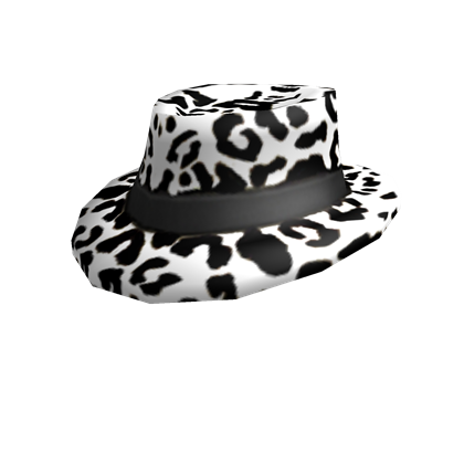 Snow Leopard Fedora Roblox Wiki Fandom - roblox cheetah hat
