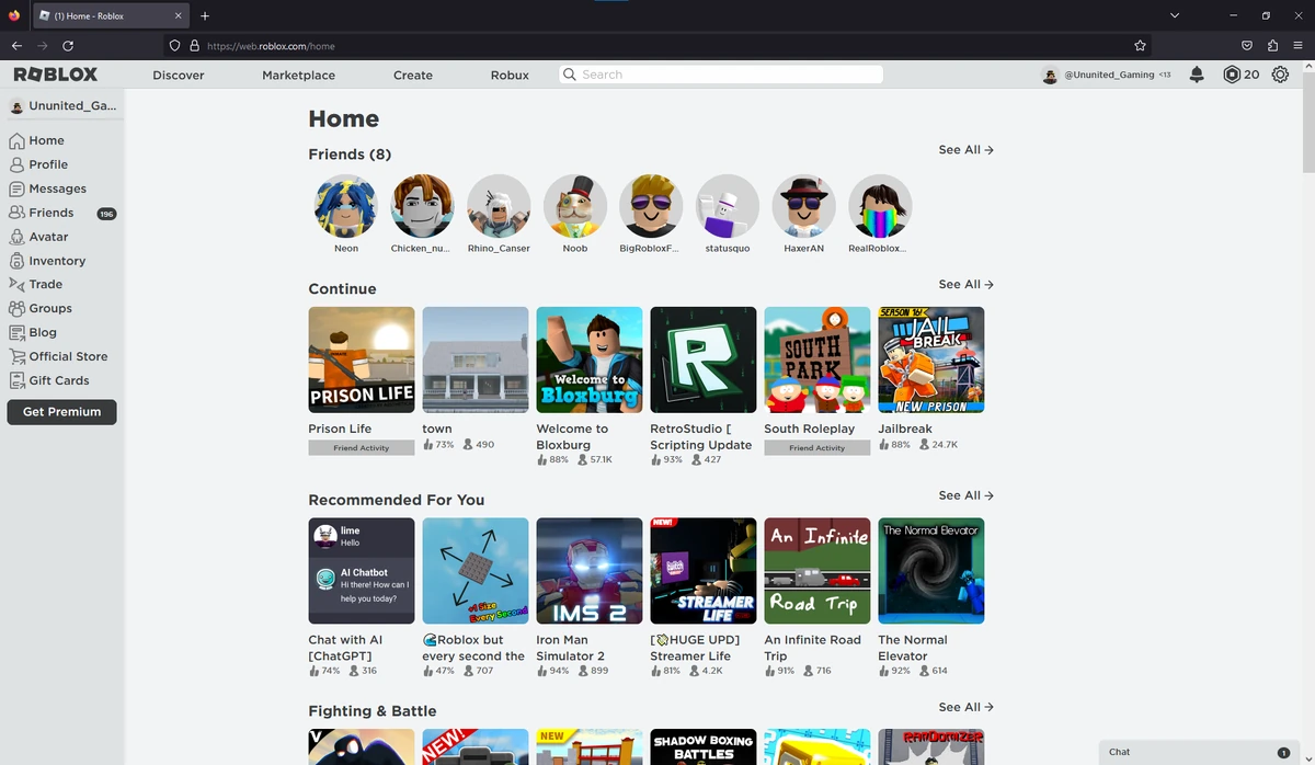 Roblox Home Roblox Wiki Fandom 1200