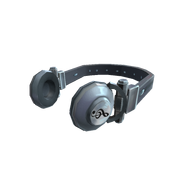 Silver Neck Headphones