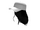 Baseball Cap Cutie (white/black, long)