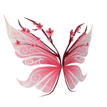 Cherry Blossom Fairy Wings
