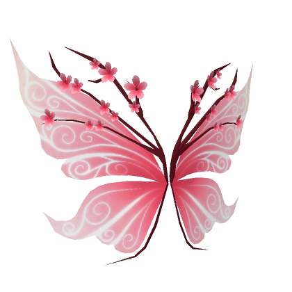 Cherry Blossom Pink Butterflies GIF